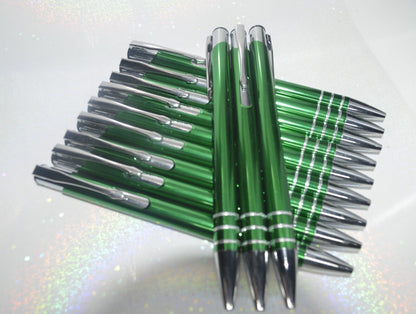 Personalised Pens, back to school, office, business Laser Engraved UK stock