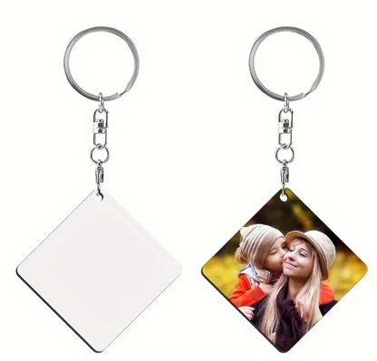 Custom Keyring Wedding Birthday Baby Metal Personalised UK stock