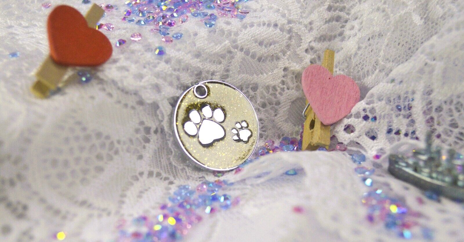 POODLE TAG Dog Pet Personalised Your Own Photo Round