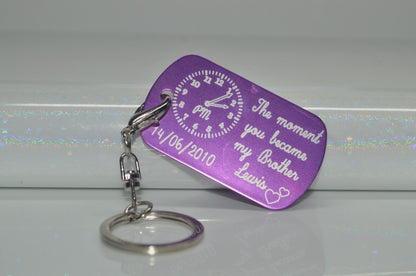 The moment you became an UNCLE keychain and wallet card options FREE POSTAGE