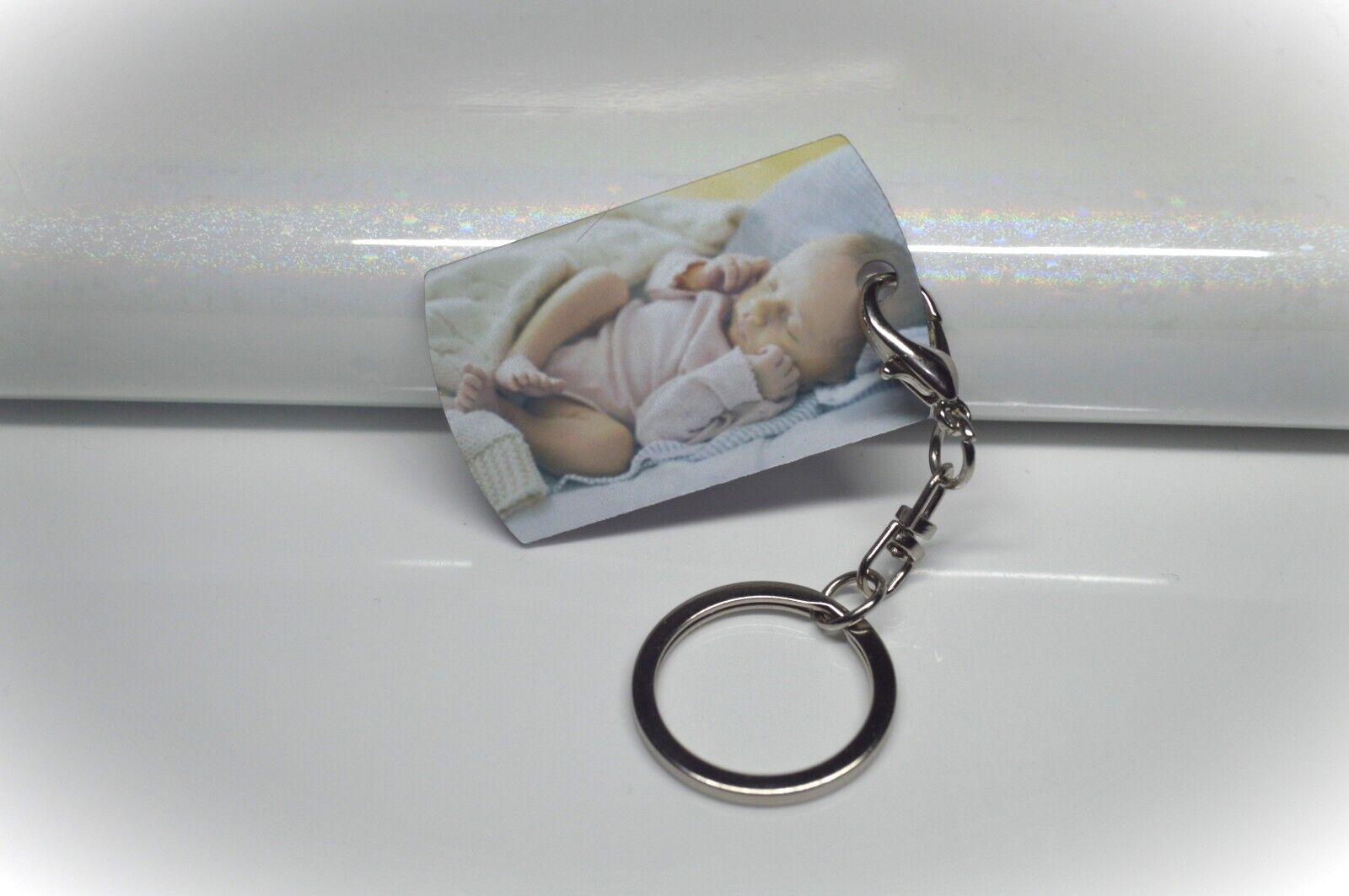 The moment you became my DAD keychain and wallet card options FREE POSTAGE