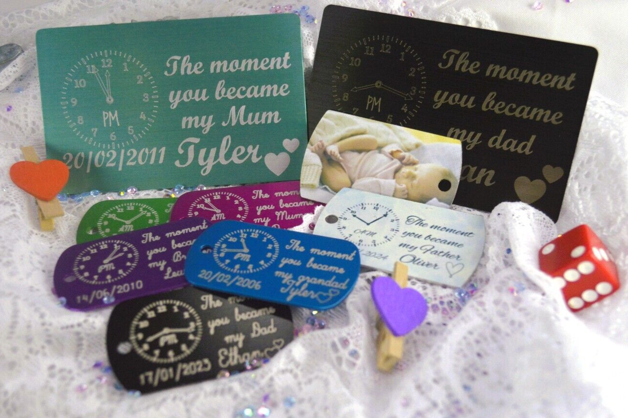 The moment you became my SISTER keychain and wallet card options FREE POSTAGE